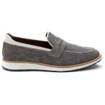 Sapato Masculino Casual Premium Camurça Grafite