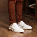 17002 Comfort/Nobuck Branco/Cinza Londres Gelo/Hamber 