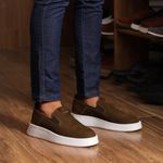 18002 Nobuck Militar Olimpo Branco/Hamber 