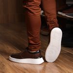 18003 Comfort Café/Preto Olimpo Branco/Preto