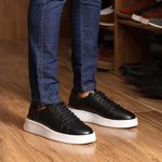 18004 Comfort Preto Olimpo Branco/Hamber 