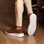 18004 Nobuck Castor Olimpo Branco/Hamber 