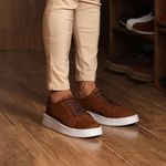18004 Nobuck Castor Olimpo Branco/Hamber 