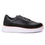 7708 Comfort/Nobuck Preto/Preto Alaska Branco