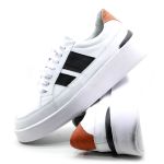 18005 Comfort Branco/Preto/Laranja Olimpo Branco/Preto