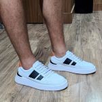 18005 Comfort Branco/Preto/Laranja Olimpo Branco/Preto