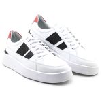 18005 Comfort Branco/Preto/Vermelho Olimpo Branco/Preto 