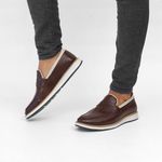 Sapato Masculino Casual Premium Café