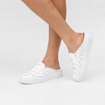 Mule Masculino Confort Trançado Branco