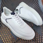 5512 Sapato Masculino Casual Milano Comfot Branco Marinho 