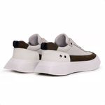 30035 FLOATER OFF WHITE NOBUCK MILITAR SELARIA OFF WHITE DIAMANTE BRANCO HOLLYWOOD GELO