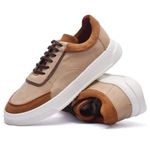 30017 SELARIA TAUPE CAMURÇA CASTOR COMFORT CASTOR COMF CAFE RIO GELO 