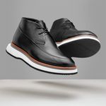 29602 FLOATER PRETO TORONTO BRANCO PRETO CINZA VIRA MADEIRA 