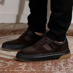 30507 SELARIA CAFE NOBUCK CAFE FLOATER PRETO SIDNEY PRETO LATEX