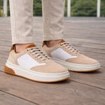 30504 FLY BRANCO SELARIA TAUPE COMFORT OFF WHITE NOBUCK CASTOR SIDNEY GELO LATEX