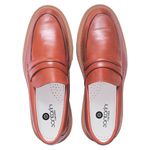 Sapato Masculino Casual Confort Viena Castor