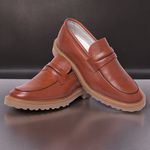 Sapato Masculino Casual Confort Viena Castor