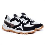 3341 FLY BRANCO NOBUCK PRETO CAMURCA CINZA FLOATER PRETO