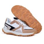 3341 FLY BRANCO SELARIA TAUPE SELARIA OFF WHITE NOBUCK PRETO 
