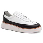 Sapato Masculino De Couro Alaska Bicolor
