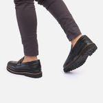 Slip On Masculino Confort Katar Preto