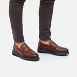 Sapato Masculino Slip On Katar Mouro