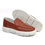 Sapato De Couro Casual Bangkok Castor