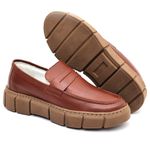 Sapato De Couro Casual Bangkok Mouro