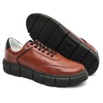 Sapato Masculino De Couro Bangkok Mouro