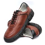 Sapato Masculino De Couro Bangkok Mouro