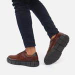 Sapato Masculino De Couro Bangkok Mouro