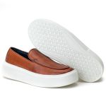 Sapato Casual Masculino Slip On Everest Castor