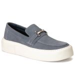 Sapato Masculino Slip On Camurça Everest Azul