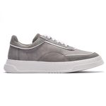 Tenis Masculino Confort Rio SELARIA CINZA/CAMURÇA CINZA/FLY BRANCO