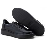 Sapato Masculino Milão Comfort Trice All Black