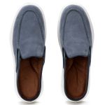 Sapato Masculino Casual Mule Comfort Azul