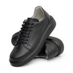 Sneaker Masculino Milão Comfort Allblack 
