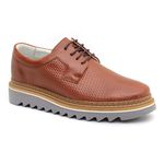 Sapato Masculino Derby Tratorado Trice Castor 