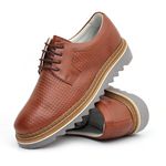 Sapato Masculino Derby Tratorado Trice Castor 