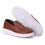 Sapato Masculino Slip On Alaska Castor