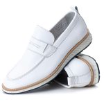  Loafer Elite Couro Premium Branco