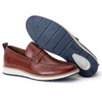  Loafer Elite Couro Premium Mouro