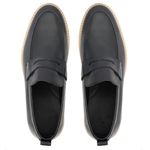  Loafer Elite Couro Premium Allblack