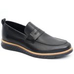  Loafer Elite Couro Premium Allblack