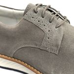 Loafer Elite Couro Premium Cinza