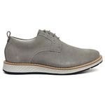 Loafer Elite Couro Premium Cinza