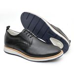 Loafer Elite Couro Premium Preto 