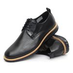 Loafer Elite Couro Premium Chelsea All Black