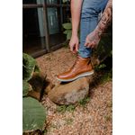 Loafer Elite Couro Premium Comfort Castor 