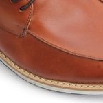 Loafer Elite Couro Premium Comfort Castor 
